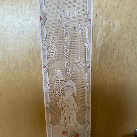 Merry Christmas Lace Decorative Wall Hanging - Picture 4 of 4